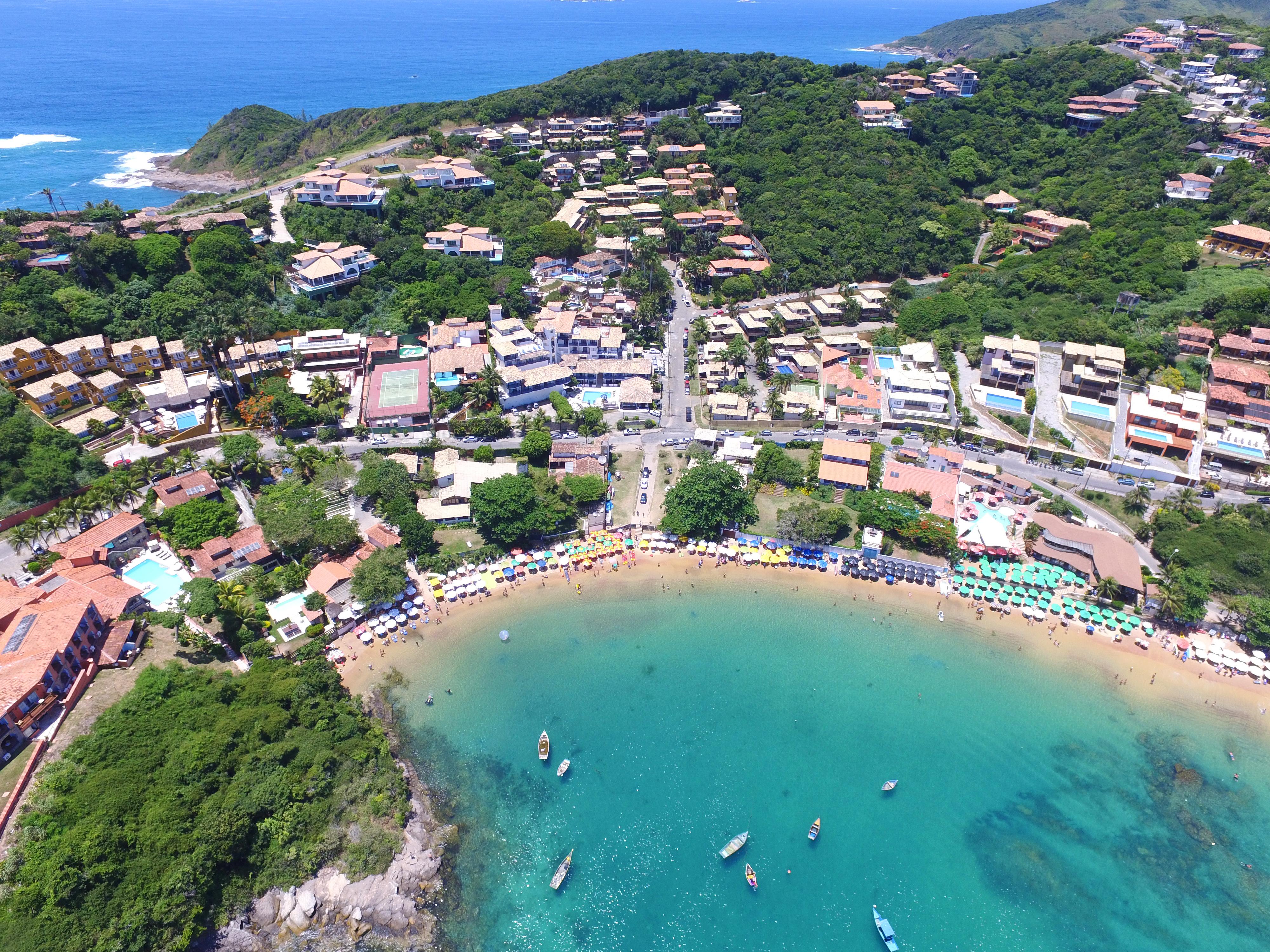 Pousada Praia João Fernandes Búzios Exterior foto Aerial view of the beach